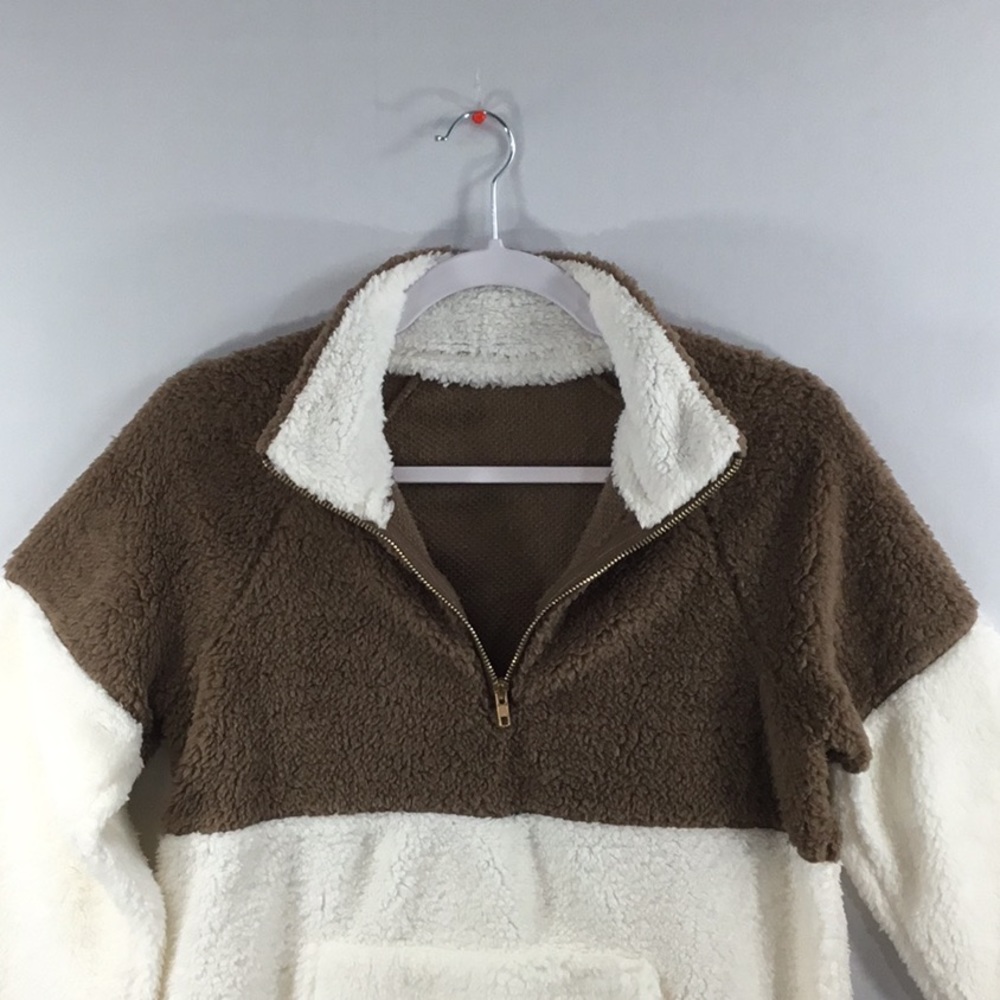 🍂🍁🍂”FLEECE PULL ON JACKET”🍂🍁🍂 - Picture 3 of 4
